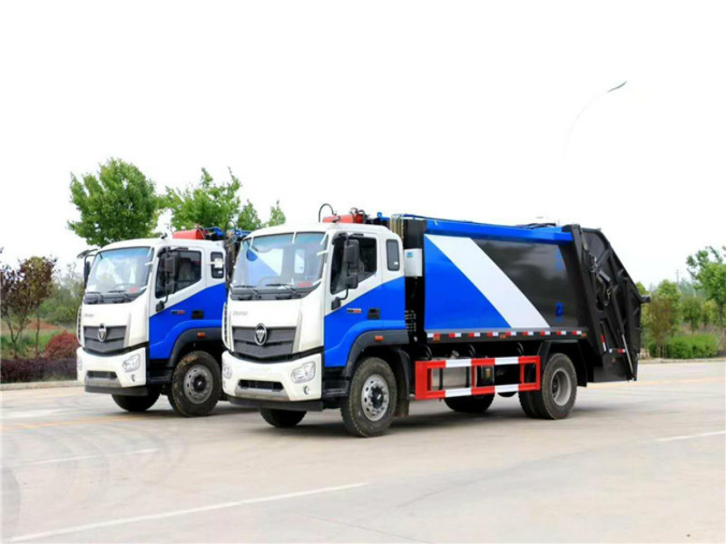 福田瑞沃壓縮垃圾車承載力強