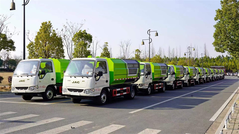 江淮自裝卸式垃圾車藍(lán)牌現(xiàn)車特惠