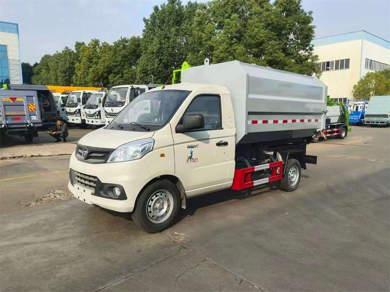 福田祥菱4方掛桶垃圾車(chē)費(fèi)用低