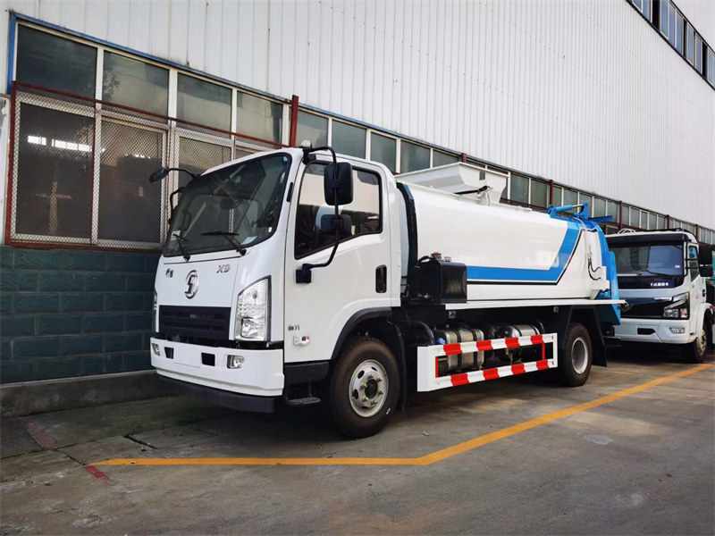 國(guó)六陜汽8方餐廚垃圾車(chē)周末特價(jià)